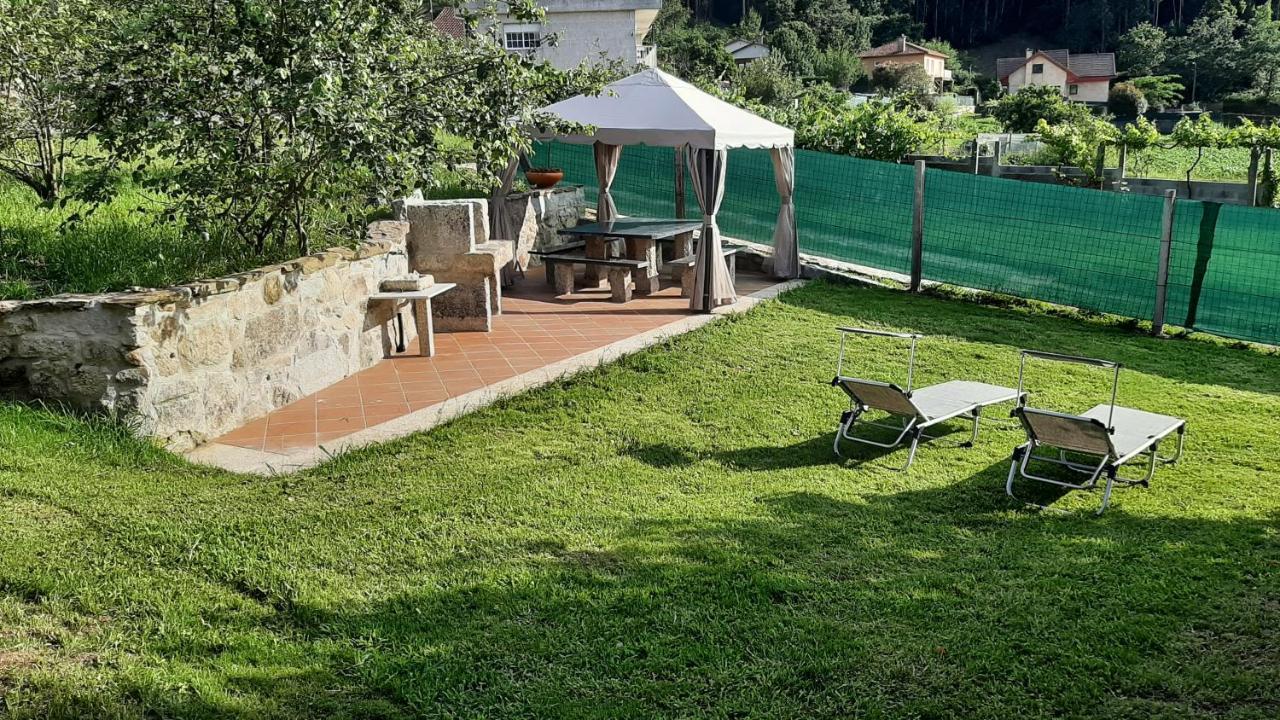 Villa La Casuca De Marina Gondomar Esterno foto