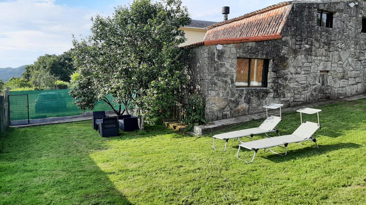 Villa La Casuca De Marina Gondomar Esterno foto